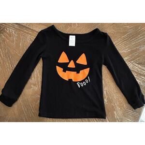 NWOT-Modern Kids "Boo" Pumpkin Long Sleeve Shirt-Size 4T
